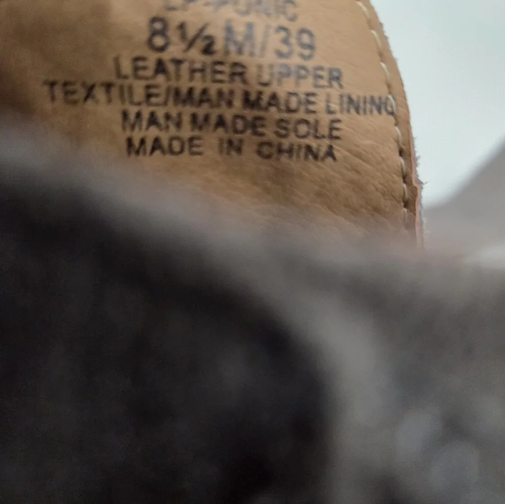 LUCKY BRAND PONIC LEATHER TITANIUM GREY WESTERN BOOTIE SIZE 8.5